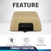 PIT66 Armrest Lid Cover Center Console Lid, Compatible with 2004-2008