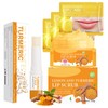 INSEEK Turmeric and Lemon Lip Scrub and Turmeric Lip Balm
