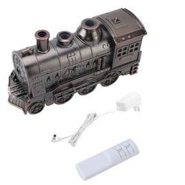 Aromatherapy Humidifier Innovative Train Shape Essential Oil Diffuser Cool Mist Diffuser for Indoor Rooms Home Shops Hotel Offices 100‑240V 300ml US Plug