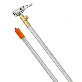 Wernfale Extended Portable Air Compressor Tire Inflator Replacement Hose with Stainless Steel Mesh for Protection, Air Pump Tube, Fine Workmanship