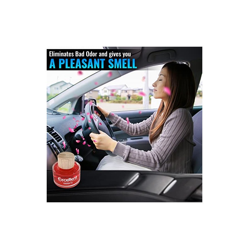 Tasotti Excellent Tutti Frutti Car Air Freshener, Luxury Car Odor