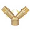 Soytich YV08 2-Way Y-Splitter for Inlet Hoses, 1/2 Inch Male