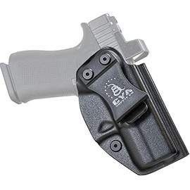CYA Supply Co. Base Optics Ready (Black) Inside Waistband Holster Concealed Carry IWB Veteran Owned Company Fits Glock 43 / 43X / 43X MOS