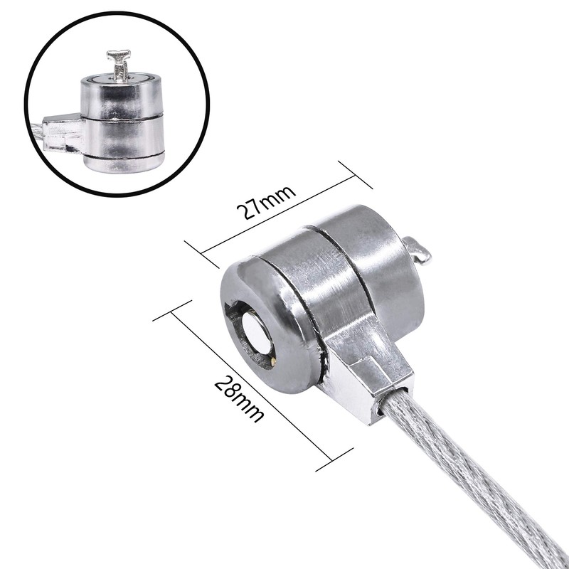 YACSEJAO Notebook/Laptop Combination Lock Security Cables Computer Laptop Notebook Locks,Office