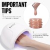 TOMICCA UV Nagellack Nude, 8ml Gel Nagellack, UV LED Soak