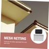 Outanaya 1Set Garden Gutter Netting Durable Mesh Protective Net for