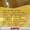 Satco S11236 5W/LED/G9/830/FR/120V/DIM – 5 Watt JCD LED; Frosted Finish;