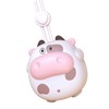 Cartoon Animal Hanging Neck Fan with Lanyard Battery Powered Bladeless