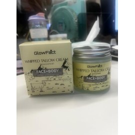 100% Grass Fed-Grass Finished Tallow Cream for Face & Body - Grass Fed Beef Tallow for Skin 4 oz - Organic Grass-Fed Tallow, Unscented Whipped Tallow Moisturizer Cream for All Skin Types