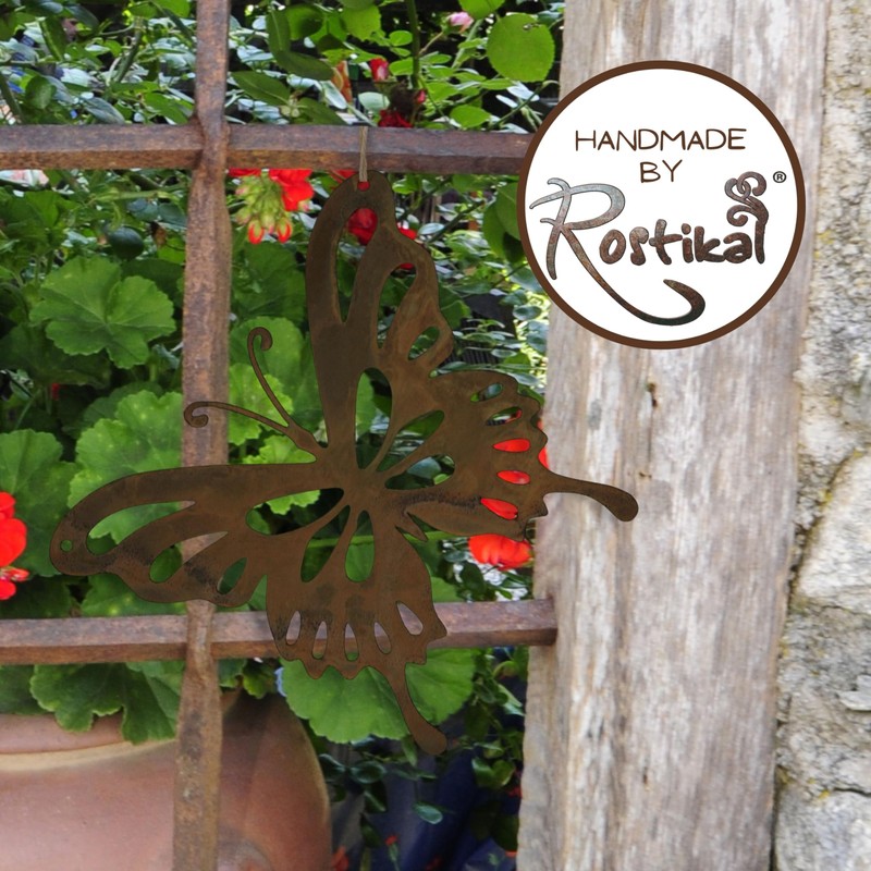 Rostikal Decorative Butterfly 14 x 12 Hanging Decoration Window Garden