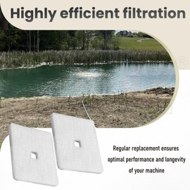 Karbay 4 Pack Air Filter for Hib-Low HP 60 & HP 80 Septic Air Pump - Air Filter Replacement
