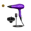 Purple Professional Light Weight Hair Dryer 1875W Tourmaline Ceramic Negative