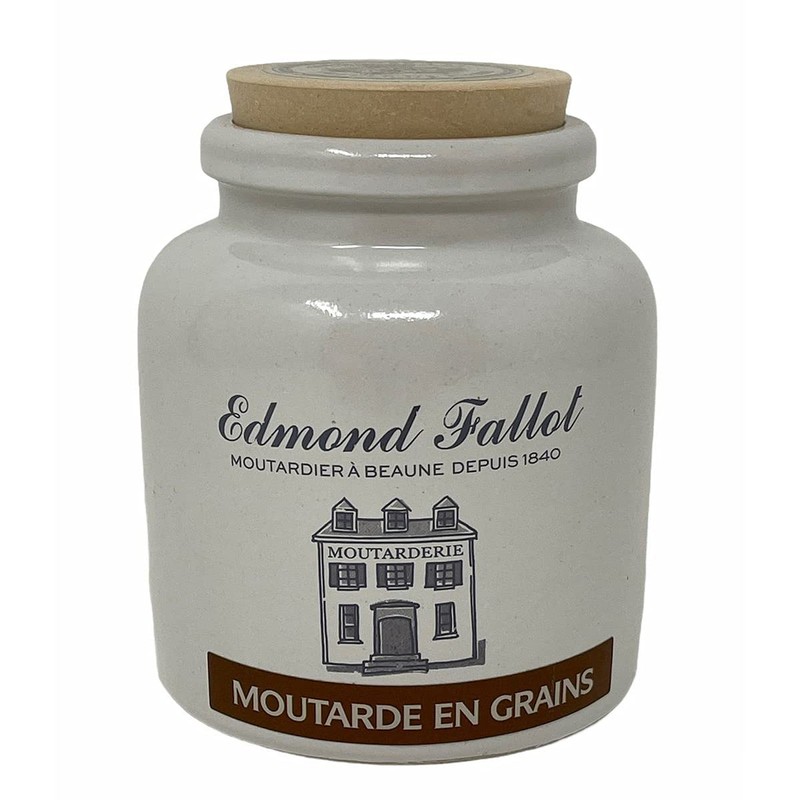Edmond Fallot Grainy Mustard in Stone Pot 250ml