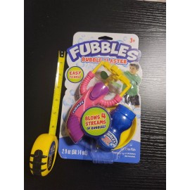 Little Kids FUBBLES BUBBLE BLASTER lights up 2oz Of Bubbles.. BLOWS 4 STREAMS OF BUBBLES  T2
