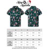 King Kameha Funky Hawaiian Shirt - Men's Short-Sleeved Front Pocket