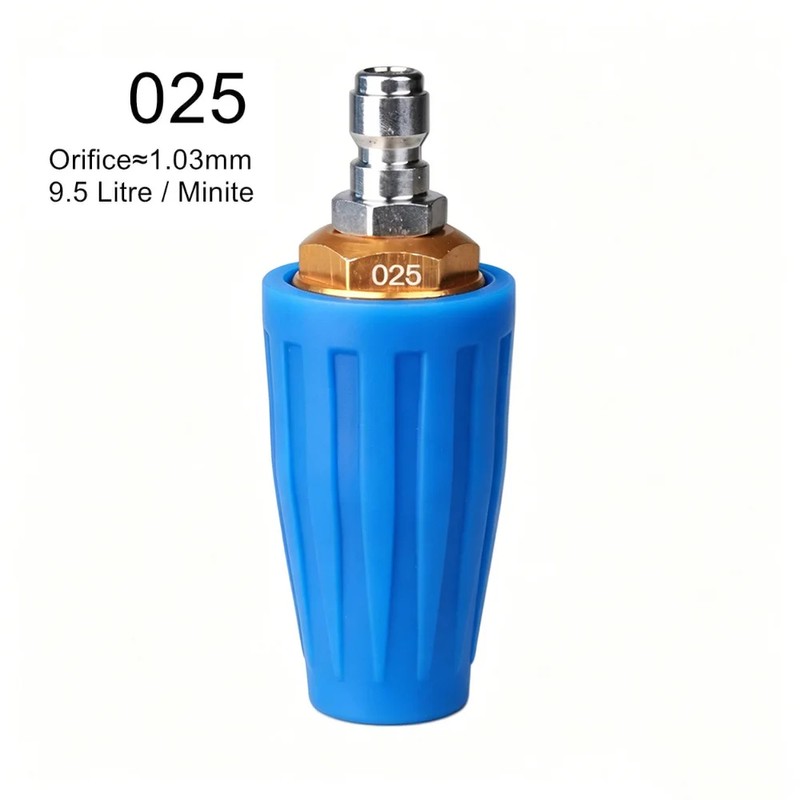 Rotating Turbo Pressure Washer Nozzle for Cleaning – 4000 PSI