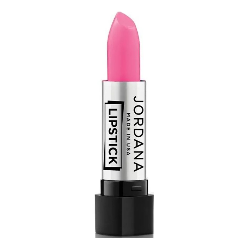 Jordana Labial Nacarado Lipstick Color 043 Pink Luster Acabado Cremoso