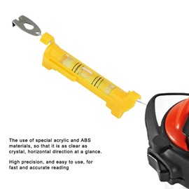 5pcs Mini String Line,3.5 String Line Level, String Line Level Mm Hexagonal Socket Raccord Tuyau 10mm Bubble Hanging Line Balance Measuring Tool for Bricklaying