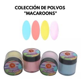 Mc Nails Colecciones Polvos Acrílicos Uñas. Elige Colores. Mc Nails Color Sweet: Macaroons