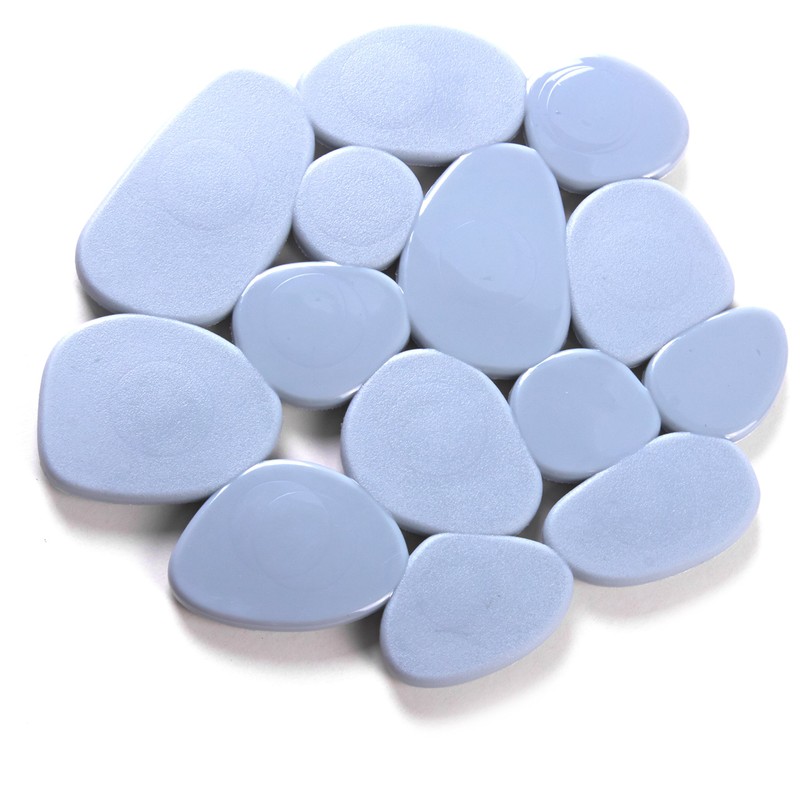 MSV Duschmatte Badematte Badewanneneinlage Anti Rutsch Pads Kieselstein - 4
