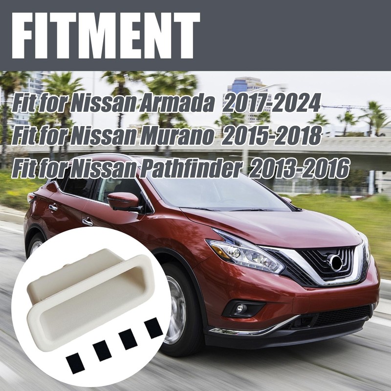 Swzld Rear Trunk Handle Liftgate Pull Handle Fit for Nissan