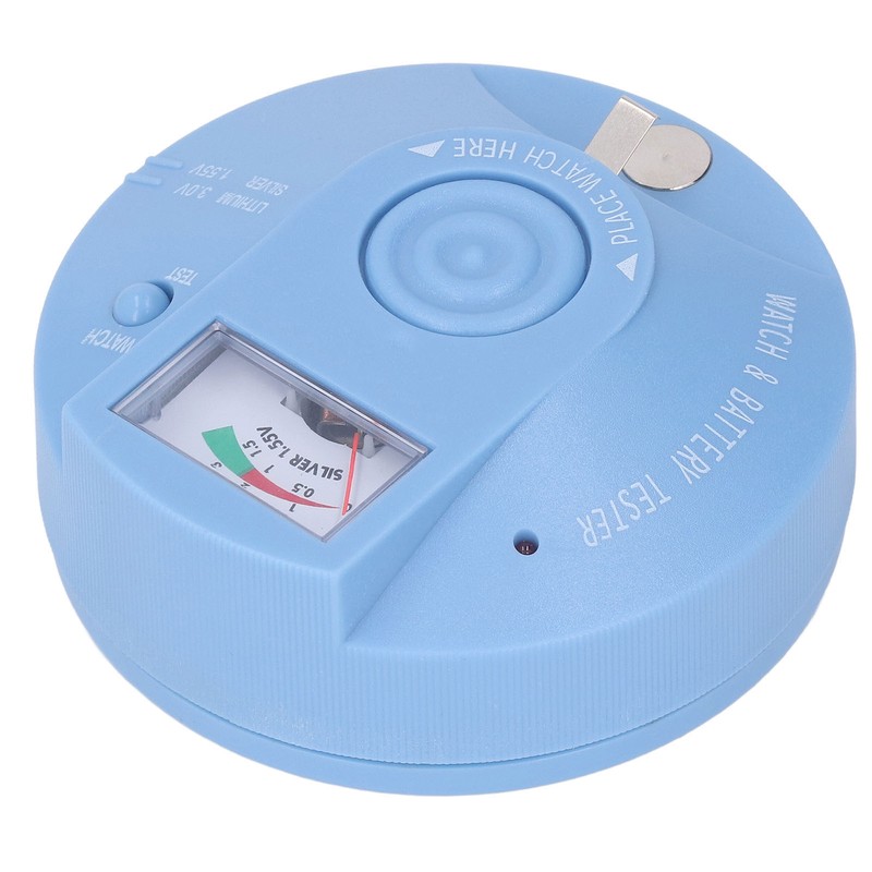 Watch Movement Tester Circular Watch Detection Repair Tool Button Battery