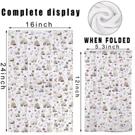 MYSOMY Ragdoll Cat Kitchen Towels Ragdoll Cat Dish Towel Ragdoll Cat Lover Gifts Ragdoll Cat Owner Gift Ragdoll Cat Housewarming Gifts (Ragdoll cat kt UK)