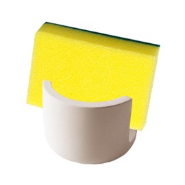 Stone Sponge Holder for Kitchen Sink, Quick Drying Stone Sponge Holder, Quick Drying Kitchen Sink Organiser, Modern and Elegant Scrubbing Brush Holder for Tea Towels, Stah