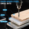 Metal Drill Bit Set, Yougfin 29PCS High Speed Steel Drill