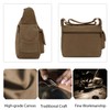 FANDARE Canvas Crossbody Bag Messenger Bag Satchel Shoulder Bag Working