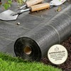 Dewitt Sunbelt Woven Ground Cover, 3.2 oz, Black, 3' x