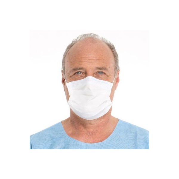 HALYARD SO Soft Fog-Fog Free Procedure Mask, w/SO Soft Lining and Earloops, 62363 (Box of 50)