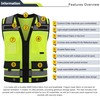 Gasoline Class 2 High Visibility Reflective Safety Vests Women &