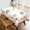 Arquiel Mushroom Tablecloth, Washable Rectangular Tablecloth Spring French Tablecloth for