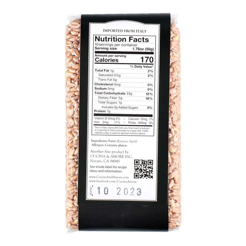Cucina & Amore Grains Farro, 17.600000000000001 oz