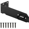 BOODVON Door Lock Hasp Latch, Iron Safety Packlock Clasp Hasp