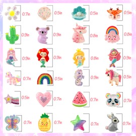 DEVIENG Clip On Earrings 24 Pairs Clips Earrings Sets Cute Small Clips On Earrings Set