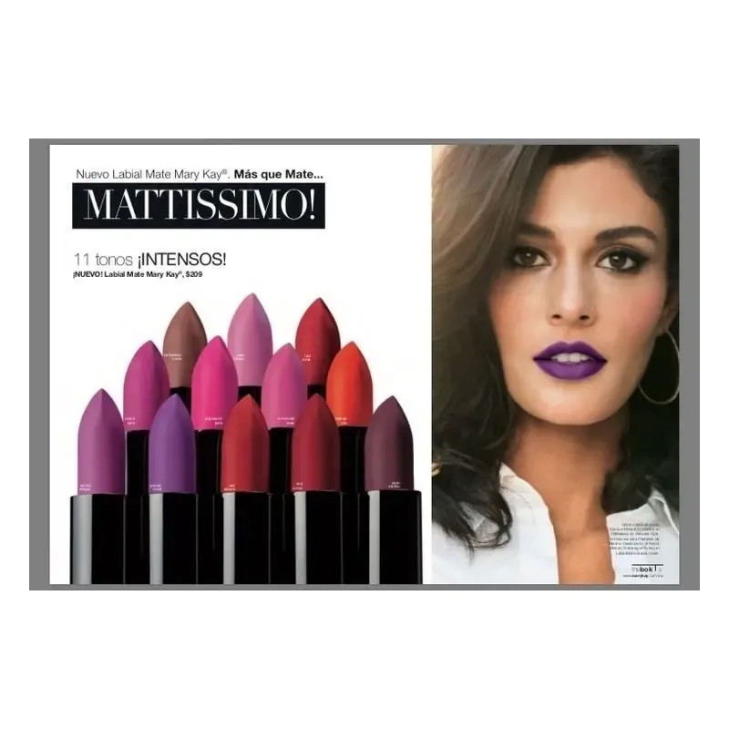 Labial Mary Kay Mattissimo! color red amore