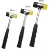 Rubber Mallets 35mm Dual Head Rubber Mounting Hammer Soft Mallet