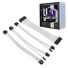 4pcs Motherboard CPU Graphics Card Extension Cord Professional High Conductivity