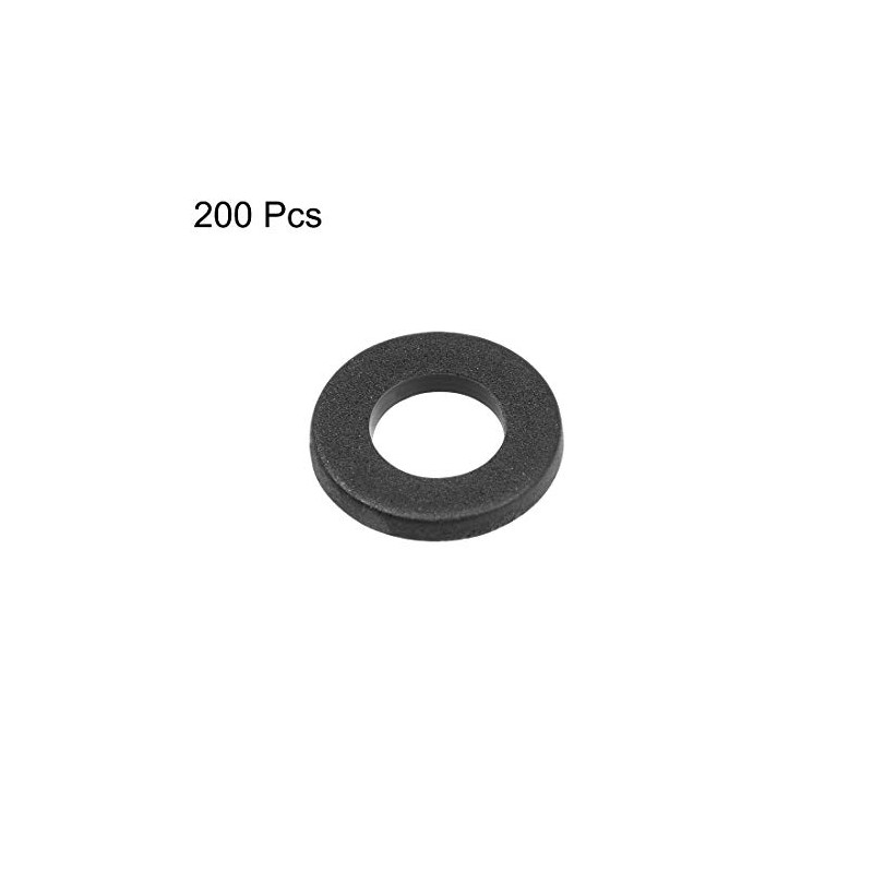 sourcing map Nylon Washers for 4 mm ID Screw Bolts