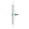 Greenwater Drill Free Shower Slide Bar - Adjustable Metal Shower
