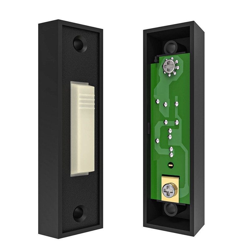 Universal Garage Door Opener Wire Switch, Replacement Wired Lighted Garage