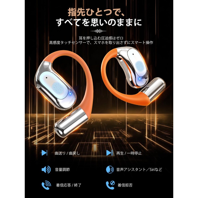 (2026 Latest Bluetooth 6.0) Air Conduction Earphones, Binaural/Single Ear, Wireless,
