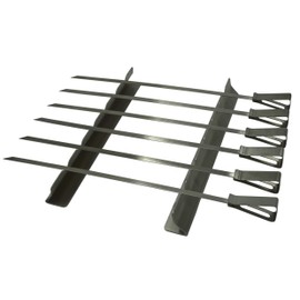 ZenUrban 870007 Grilling Kabob Rack with Skewers
