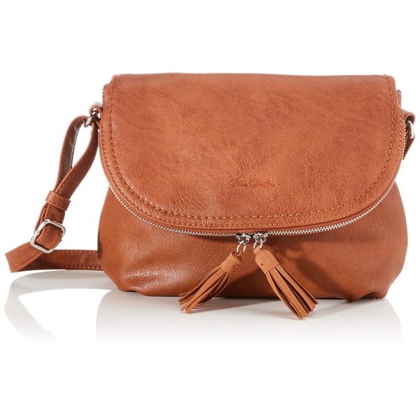TOM TAILOR Acc Women's lari Shoulder Bag, Brown (Cognac), 26.5x21x5 Centimeters (W x H x L)