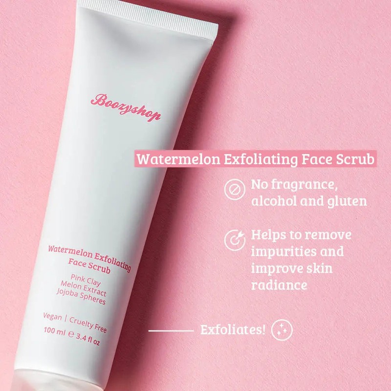 Boozyshop Watermelon Exfoliating Face Scrub
