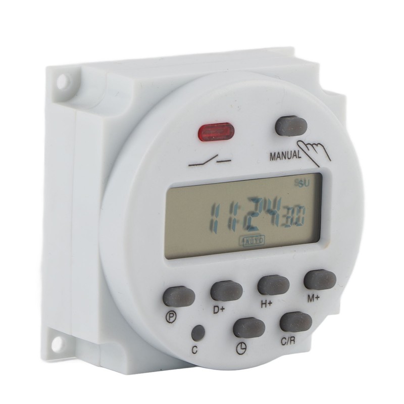 LCD Digital Programmable Control Power Timer Switch Time Relay (220VAC)