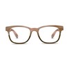 Peepers by PeeperSpecs Men's Waverly Soft Square Reading Glasses, chai