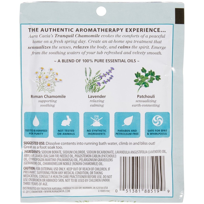 Frontier Natural Product Coop Aura Cacia Tranquility Mineral Bath (6x2.5